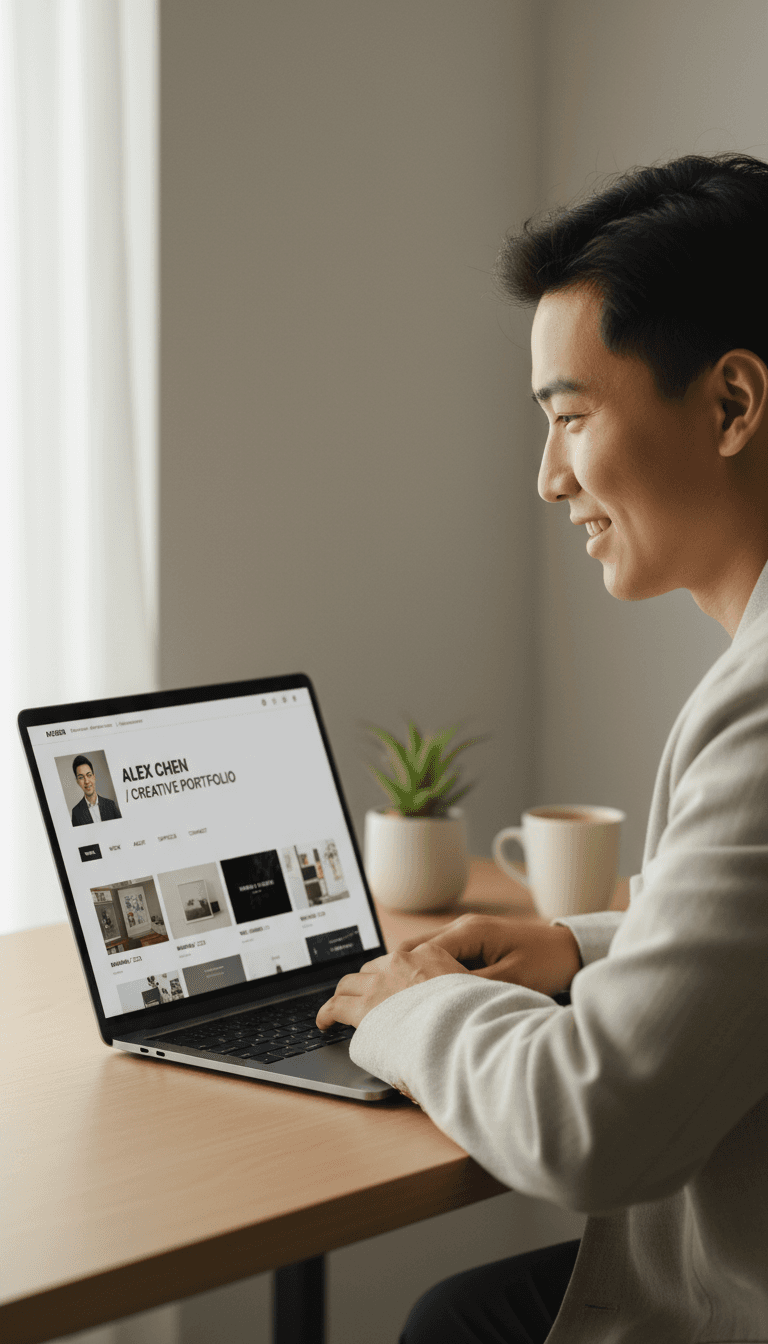 Responsive website design on multiple devices