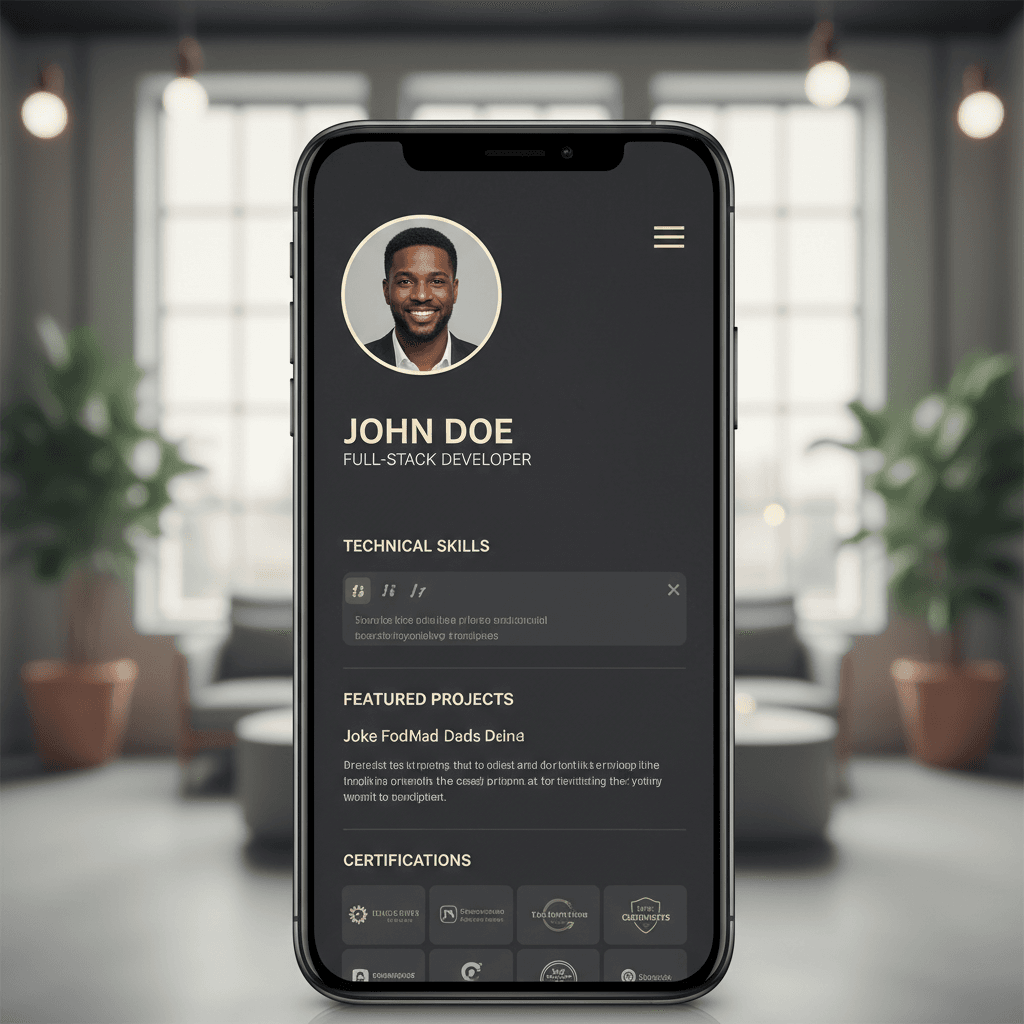 Website on desktop and mobile