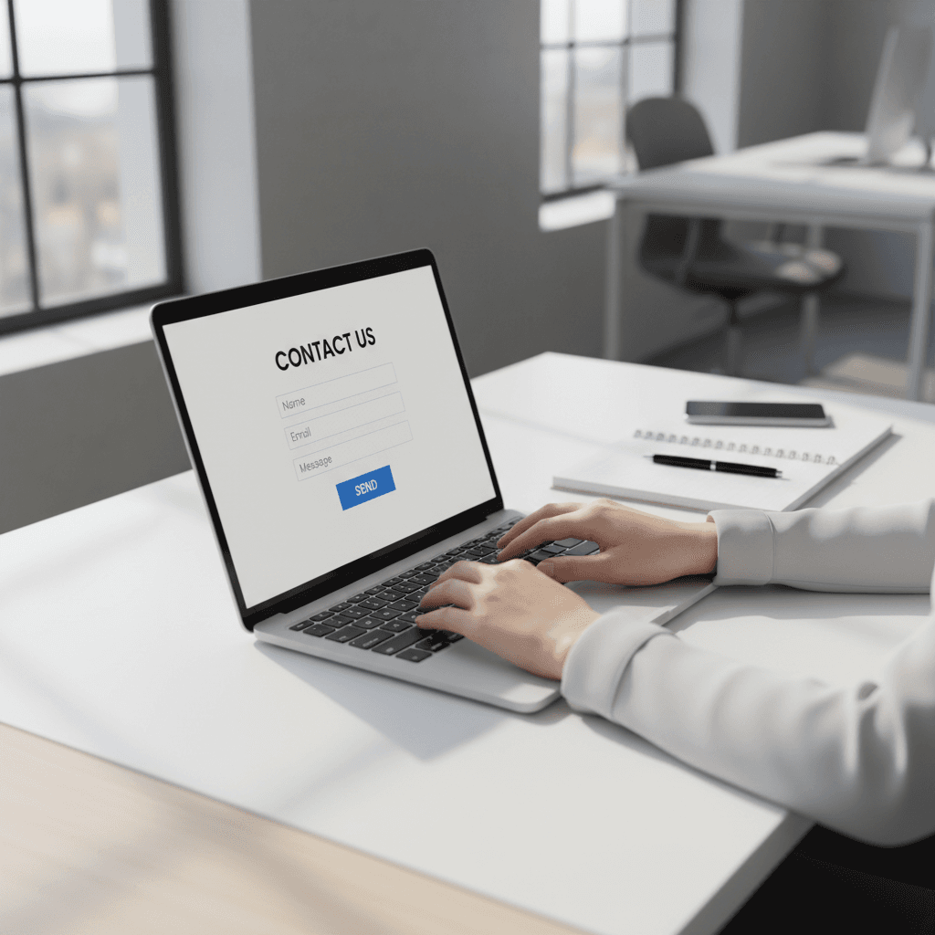 Contact forms and booking